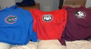 Custom Collegiate Hoodies.